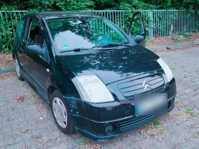 Gebraucht Citroën C2 75 PS (55 kW) 2007 Schwarz Kleinwagen