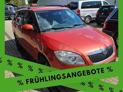 Gebraucht Skoda Fabia Style 105 PS (77 kW) 2009 Orangetangerine metallic Kleinwagen