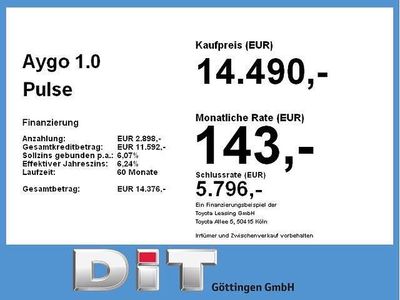 Gebraucht 2024 Toyota Aygo Pulse Kleinwagen | 14.490 € (Fairer Preis)