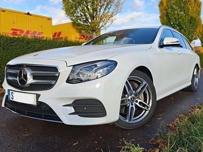 Gebraucht Mercedes E220 AMG line 194 PS (142 kW) 2019 Weiß Kombi