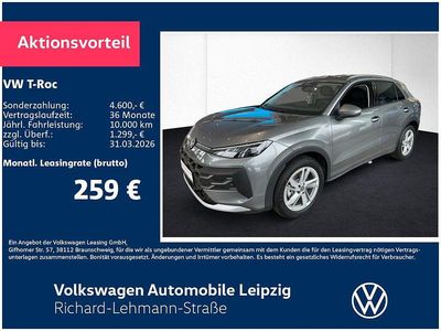 Neu VW T-Roc Style 150 PS (110 kW) 2026 Grau SUV