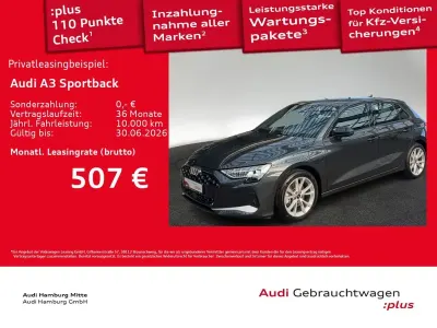 Używany Audi A3 Advanced 204 KM (150 kW) 2025 Szary Sedan/Limuzyna