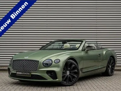Brugt Bentley Continental GT Convertible Mulliner 551 HK (405 kW) 2023 Grøn Cabriolet