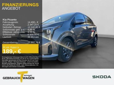 Gebraucht Kia Picanto Vision 63 PS (46 kW) 2024 Grau Kleinwagen