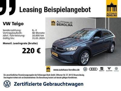 Gebraucht VW Taigo Goal 116 PS (85 kW) 2025 Grau SUV