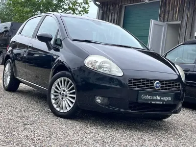 Gebraucht Fiat Grande Punto Emotion 95 PS (69 kW) 2007 Schwarz Kleinwagen