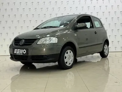 Gebraucht VW Fox Basis 54 PS (39 kW) 2007 Grün Kleinwagen