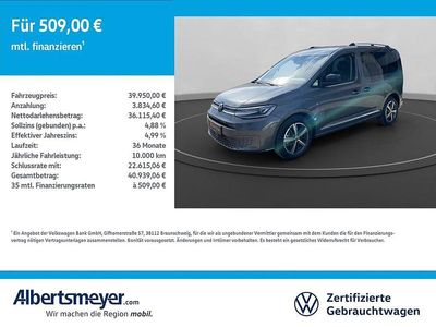 Gebraucht VW Caddy Style 150 PS (110 kW) 2025 Grau Van / Kleinbus