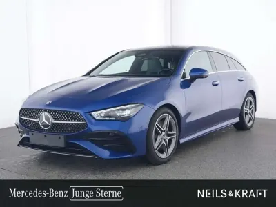 Gebraucht Mercedes CLA250 AMG 224 PS (164 kW) 2025 Metalliclack spektralblau Coupé