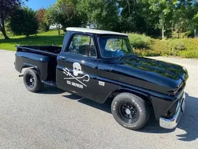Occasion Chevrolet C10 305 ch (224 kW) 1966 Noir Pick-up