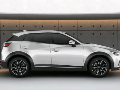 Gebraucht Mazda CX-3 150 PS (110 kW) 2018 Weiß SUV