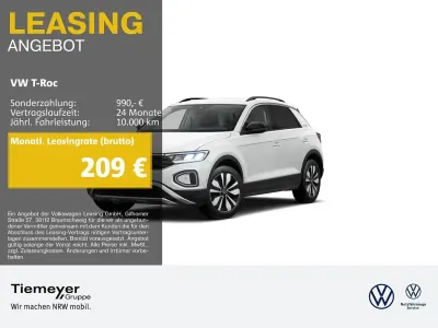 Usata VW T-Roc Goal 116 CV (85 kW) 2025 Bianco SUV