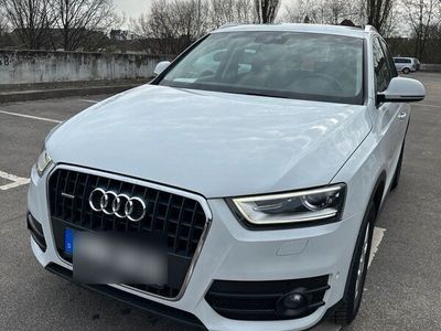 gebraucht Audi Q3 weiß Diesel Automatik