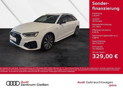 Gebraucht Audi A4 S-Line 204 PS (150 kW) 2022 Ibisweiß Kombi