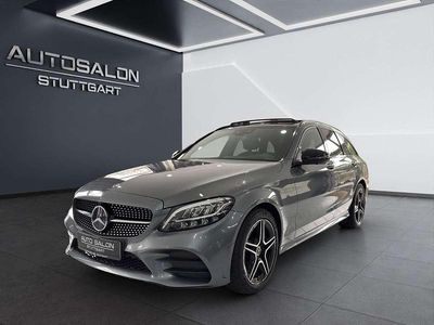 Gebraucht Mercedes C300 AMG 245 PS (180 kW) 2018 Selenitgrau Kombi