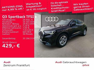Gebraucht Audi Q3 Sportback Sport 245 PS (180 kW) 2022 Schwarz SUV