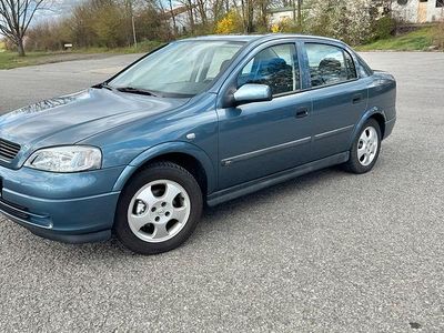 Gebraucht Opel Astra 101 PS (74 kW) 1999 Blau Kleinwagen