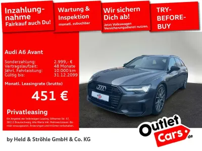 Gebraucht Audi A6 S-Line 367 PS (269 kW) 2022 Daytonagrau perleffekt Kombi