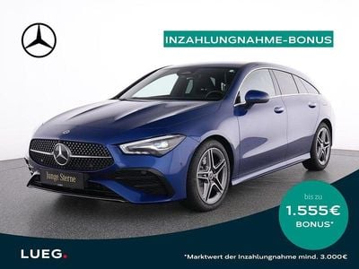 Blau Gebraucht 2024 Mercedes CLA200 Shooting Brake AMG Kombi | 33.175 € (Fairer Preis)