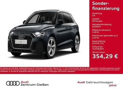 Manhattangrau metallic Gebraucht 2025 Audi A1 Sportback Advanced Plus Kleinwagen | 26.830 € (Fairer Preis)
