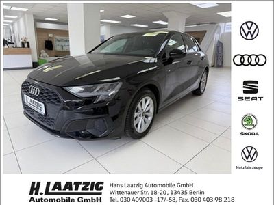 Używany Audi A3 Ambiente 150 KM (110 kW) 2021 Czarny Sedan/Limuzyna