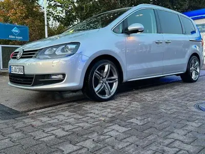 Gebraucht VW Sharan Highline 200 PS (147 kW) 2013 Silber Van / Kleinbus