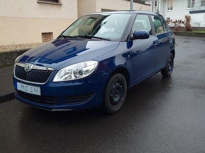 Gebraucht Skoda Fabia Ambition 69 PS (50 kW) 2013 Blau Kleinwagen