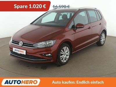 Gebraucht VW Golf Sportsvan Join 131 PS (96 kW) 2019 Rot Van / Kleinbus