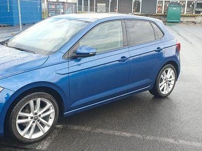 Gebraucht VW Polo Highline 95 PS (69 kW) 2021 Blau Kleinwagen
