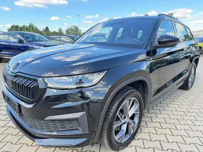 Gebraucht Skoda Kodiaq SportLine 150 PS (110 kW) 2022 Schwarz SUV