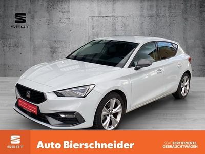 Weiss Gebraucht 2024 Seat Leon FR Limousine | 28.950 € (Fairer Preis)