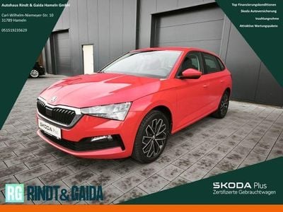 Gebraucht Skoda Scala Ambition 95 PS (69 kW) 2021 Rot Kleinwagen