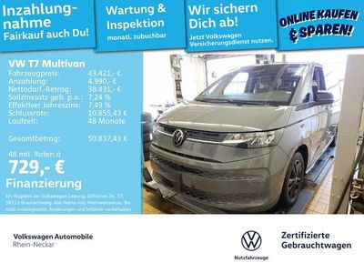 Usata VW Multivan Life 150 CV (110 kW) 2022 Grigio Monovolume