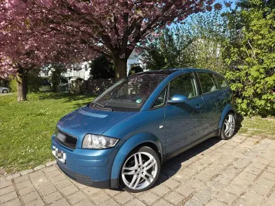 Occasion Audi A2 Design 75 ch (55 kW) 2002 Bleue Citadine