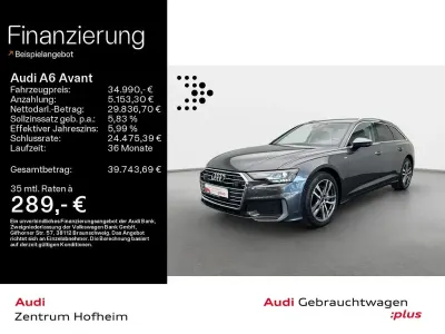 Gebraucht Audi A6 S-Line 204 PS (150 kW) 2023 Daytonagrau perleffekt Kombi