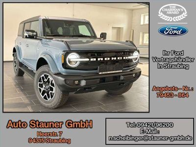 gebraucht Ford Bronco Outer Banks 4x4 2.7l V6 *360-GRAD-KAMERA*GREY*