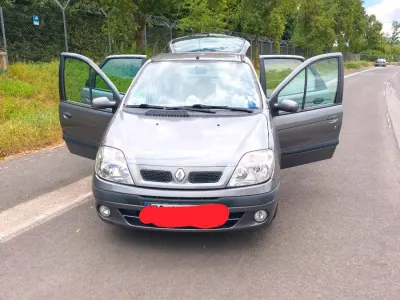 Gebraucht Renault Scénic 107 PS (78 kW) 2003 Grau Van / Kleinbus