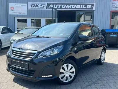 Gebraucht Peugeot 108 Active 69 PS (50 kW) 2017 Schwarz Kleinwagen