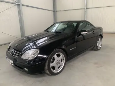 Brugt Mercedes SLK200 Edition 163 HK (119 kW) 2004 Sort Cabriolet