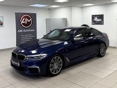 Blau Gebraucht 2018 BMW M550 Exclusive Limousine | 34.999 € (Fairer Preis)