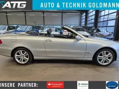 Brugt Mercedes CLK200 265 HK (194 kW) 2009 Sølv Cabriolet