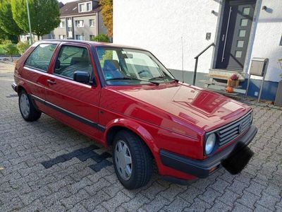 gebraucht VW Golf II 1.3 Bostonrot 1 Hand 124.994 Km