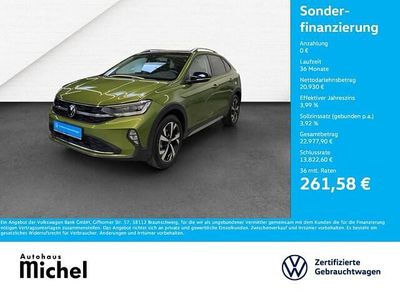 Gebraucht VW Taigo Style 110 PS (80 kW) 2022 Grün SUV