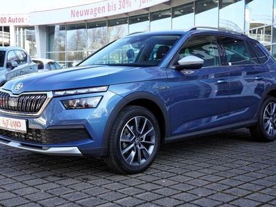 Gebraucht Skoda Kamiq ScoutLine 110 PS (80 kW) 2021 Blau SUV