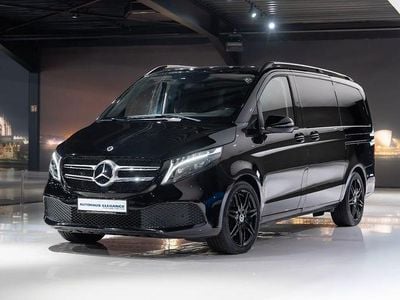 Schwarz Gebraucht 2023 Mercedes V250 Edition Van / Kleinbus | 49.980 € (Superpreis)