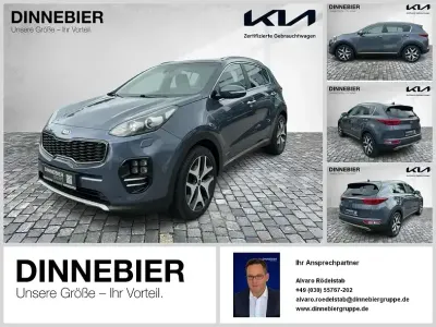 Usado Kia Sportage GT-Line 177 HP (130 kW) 2019 Azul SUV