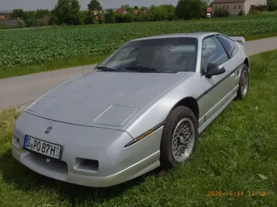Gebraucht Pontiac Fiero 126 PS (92 kW) 1987 Silber Coupé