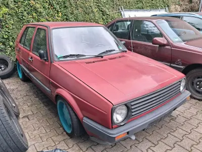 Gebraucht VW Golf II 70 PS (51 kW) 1990 Rot Kleinwagen