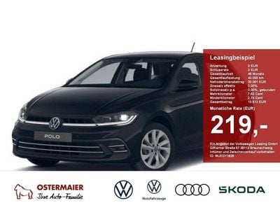 Neu VW Polo Style 95 PS (69 kW) 2025 Deep black perleffekt Kleinwagen