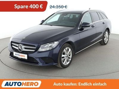 Usata Mercedes C220 Avantgarde 194 CV (142 kW) 2019 Blu Station wagon